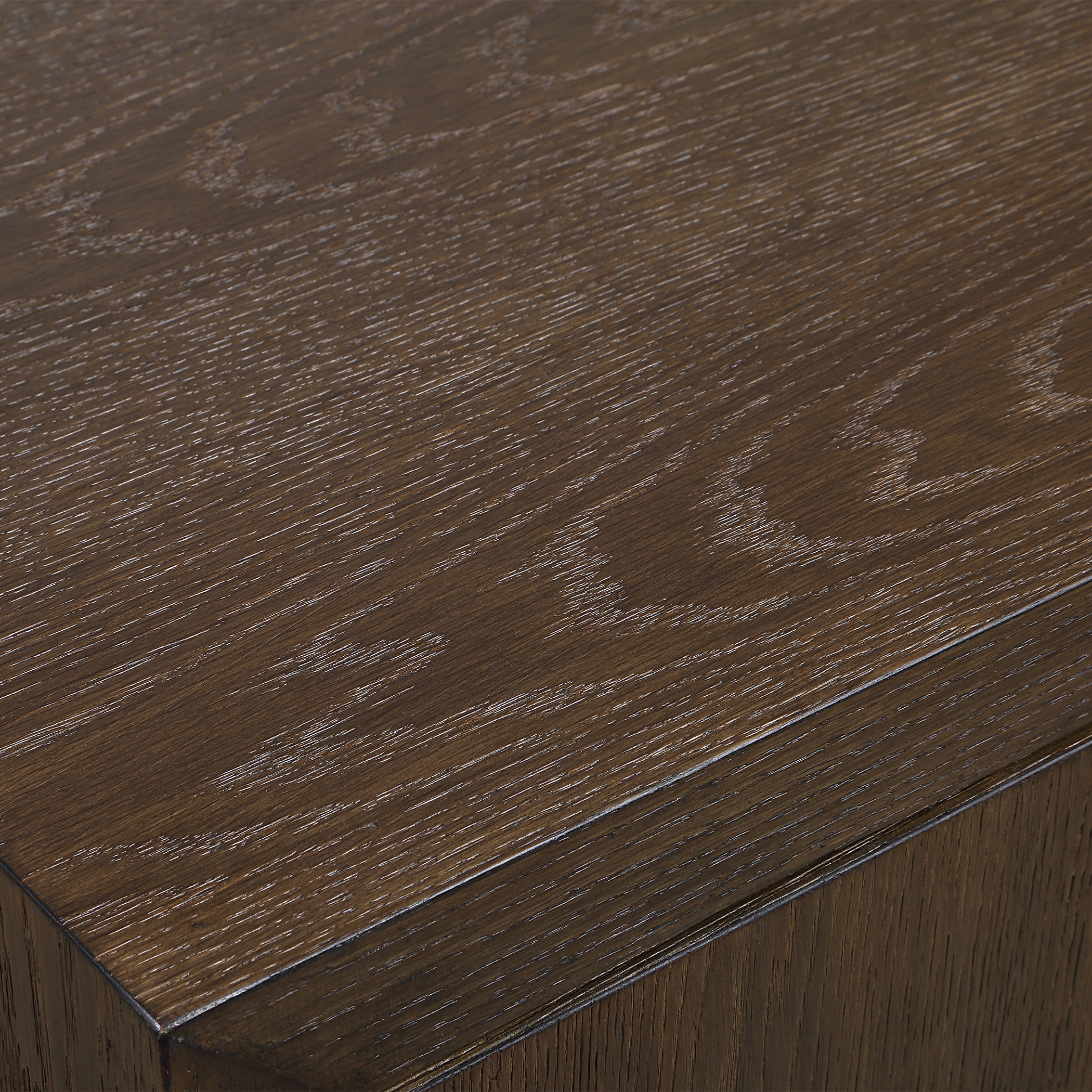 Uttermost Mayenne Mayenne 2 Door Oak Wood Cabinet