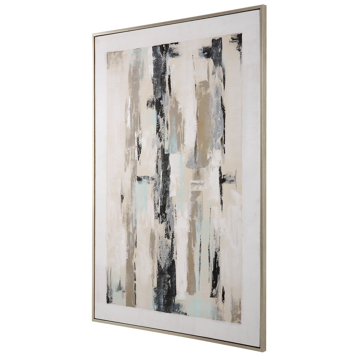 Uttermost Placidity Placidity Hand Painted Abstract Art