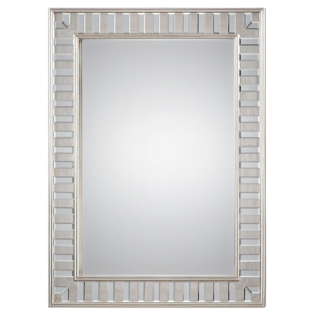 Lanester Silver Leaf Mirror