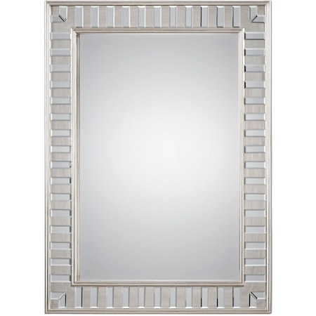 Lanester Silver Leaf Mirror