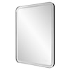 Uttermost Crofton Crofton Lighted Black Large Mirror