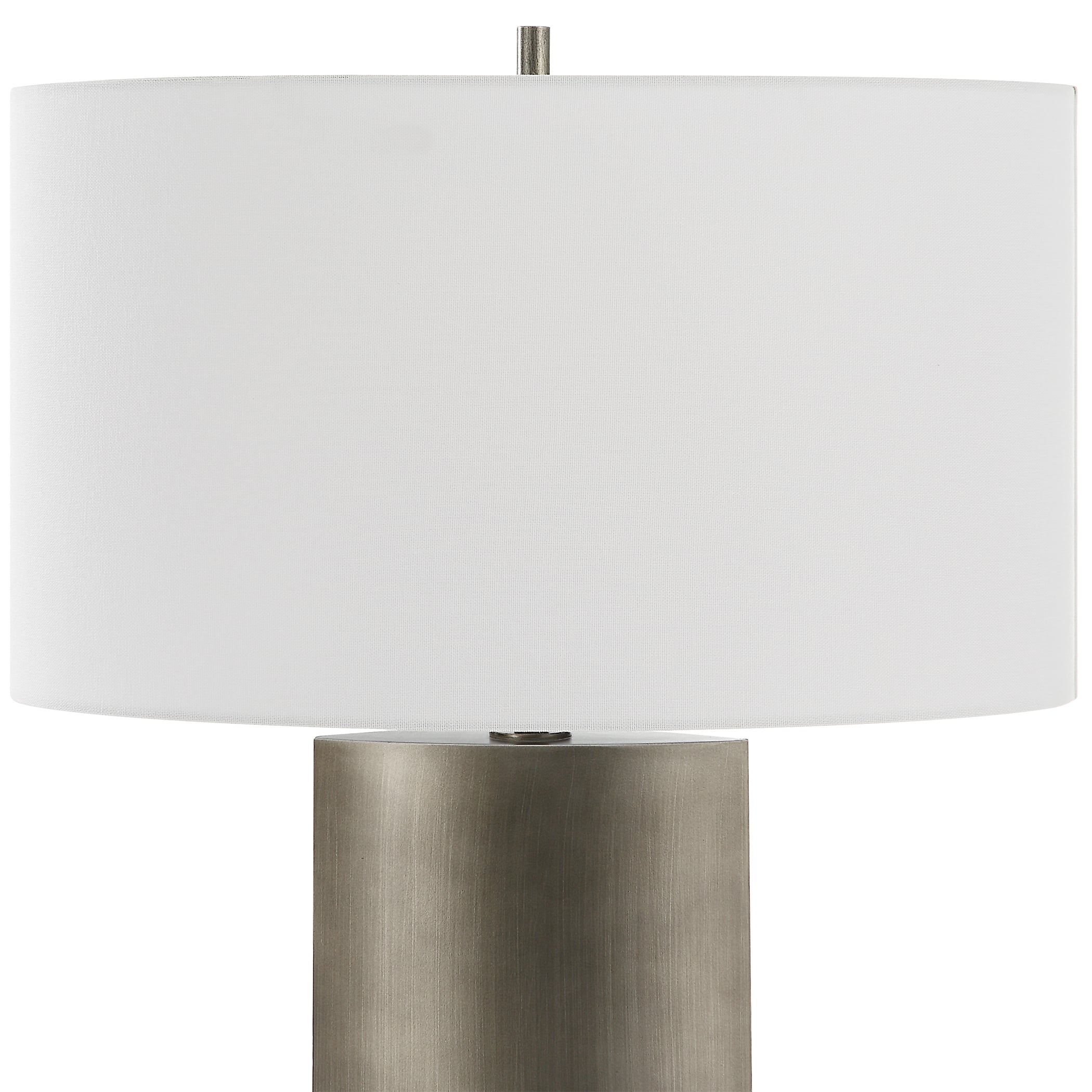 V-Groove Modern Table Lamp