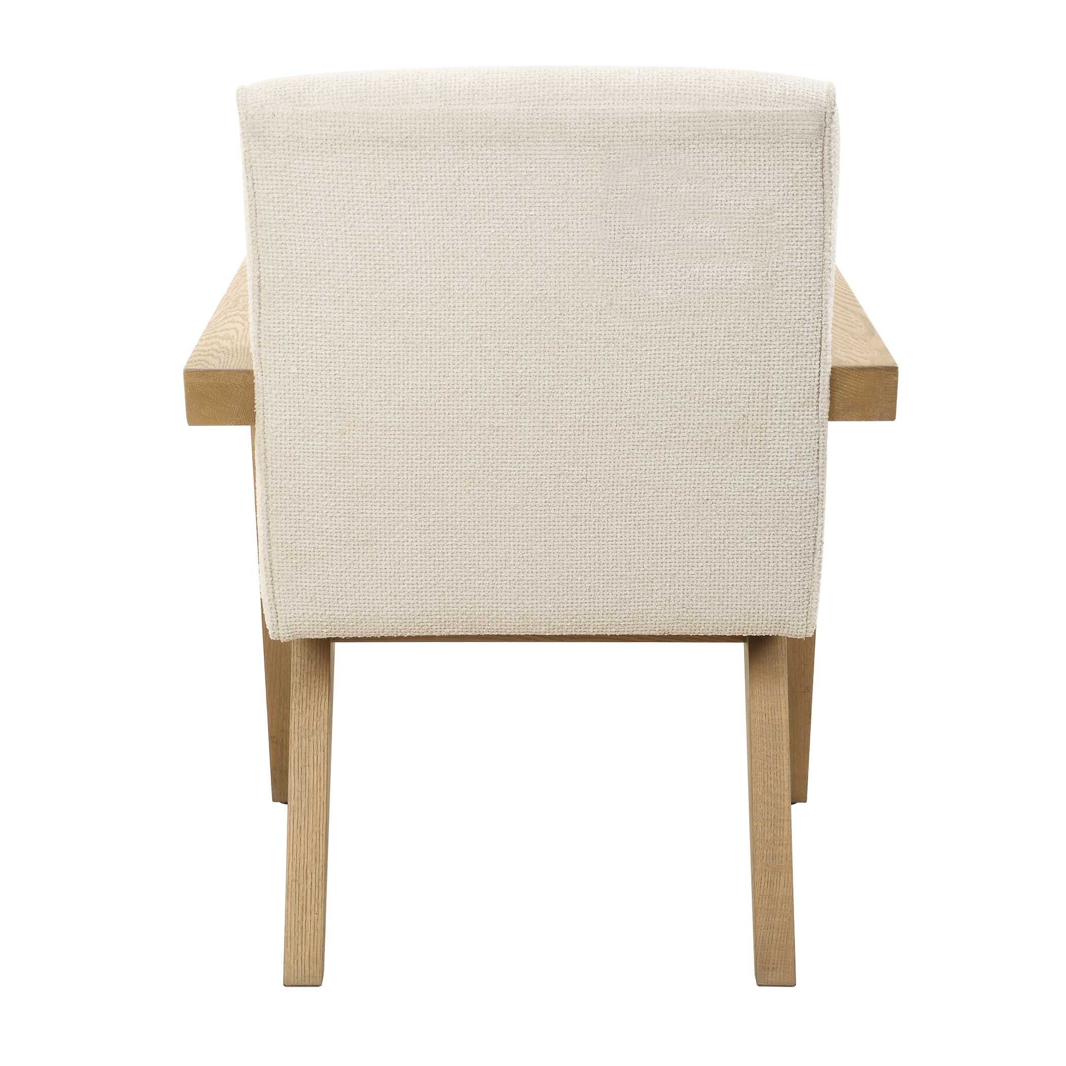 Uttermost Blakely Blakely White Dining Arm Chair