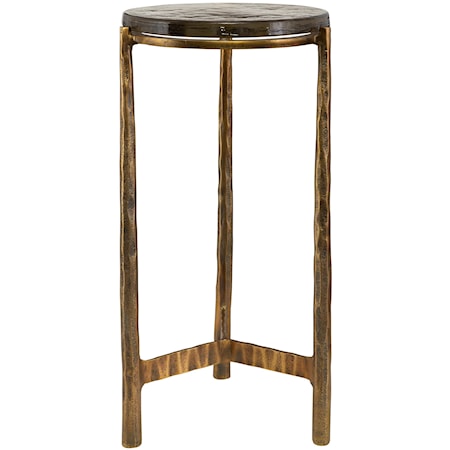 Eternity Brass Accent Table