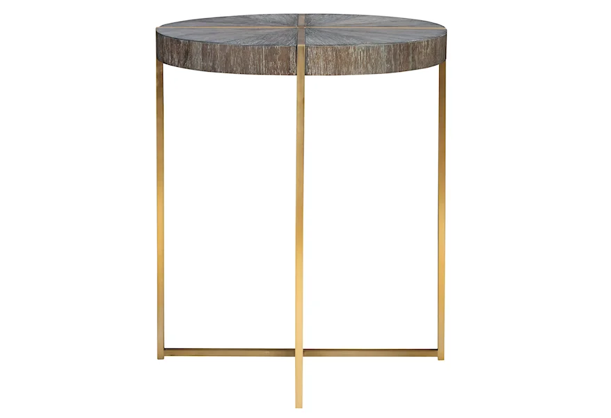 Accent Furniture - Occasional Tables Taja Round Accent Table by Uttermost at Del Sol Furniture