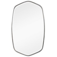 Duronia Brushed Silver Mirror