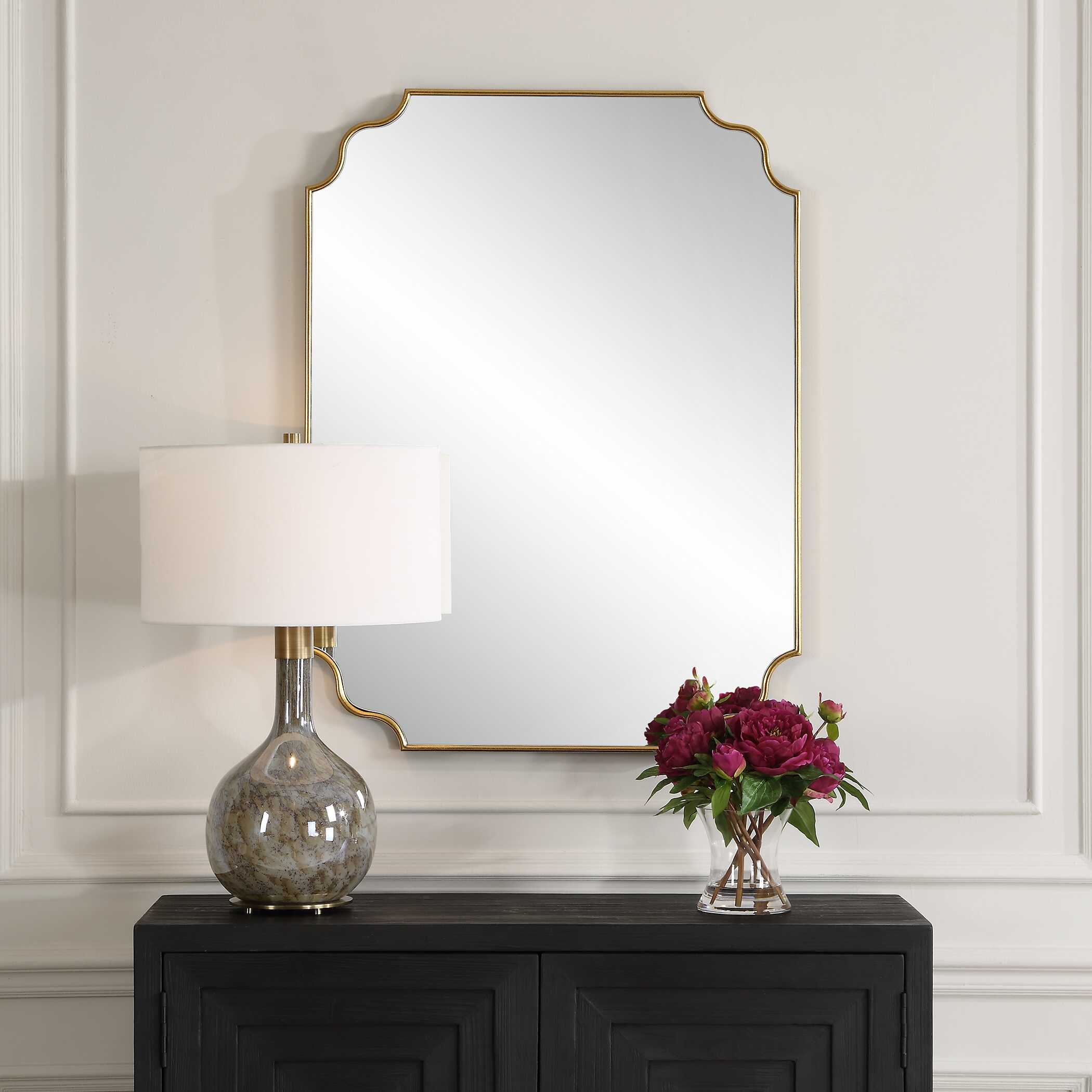 Uttermost Lennyn Lennyn Gold Vanity Mirror