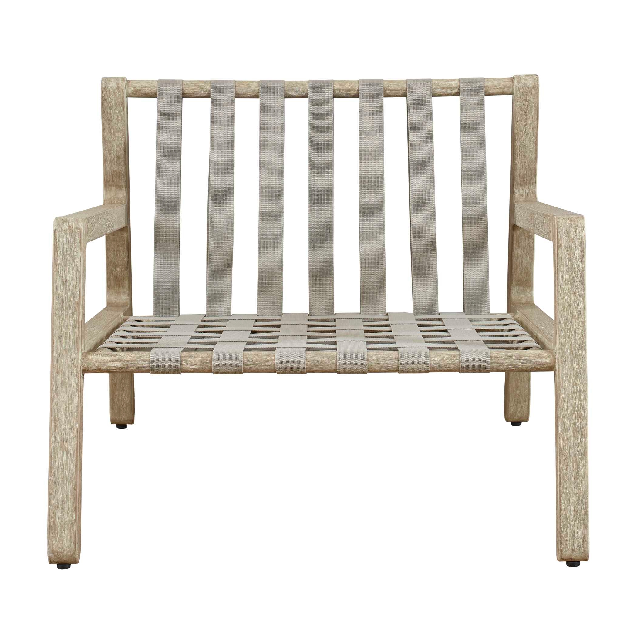 Uttermost Strapped Strapped Outdoor Lounge Chair