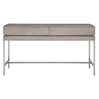 Kamala Gray Oak Console Table