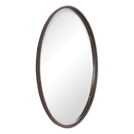 Sherise Bronze Oval Mirror