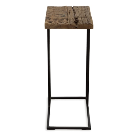 Union Reclaimed Wood Accent Table