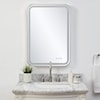 Uttermost Crofton Crofton Lighted Nickel Vanity Mirror