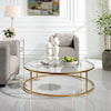 Uttermost Radius Radius Modern Circular Coffee Table