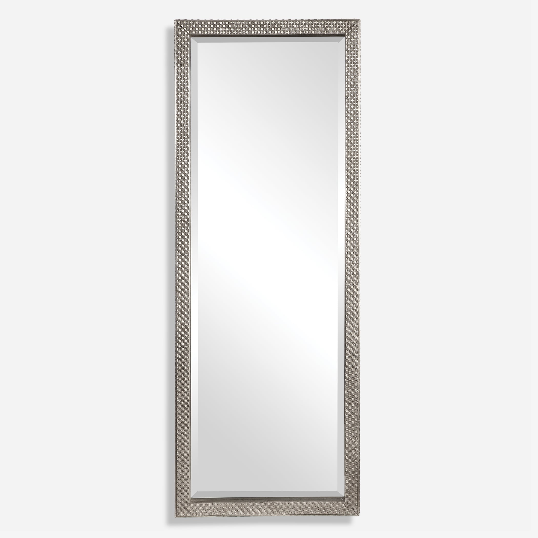 Cacelia Metallic Silver Mirror