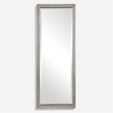 Cacelia Metallic Silver Mirror