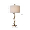 Uttermost Table Lamps Javor Table Lamp