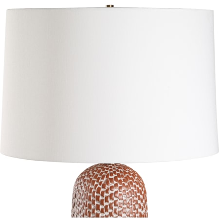 Maclura Brown Table Lamp