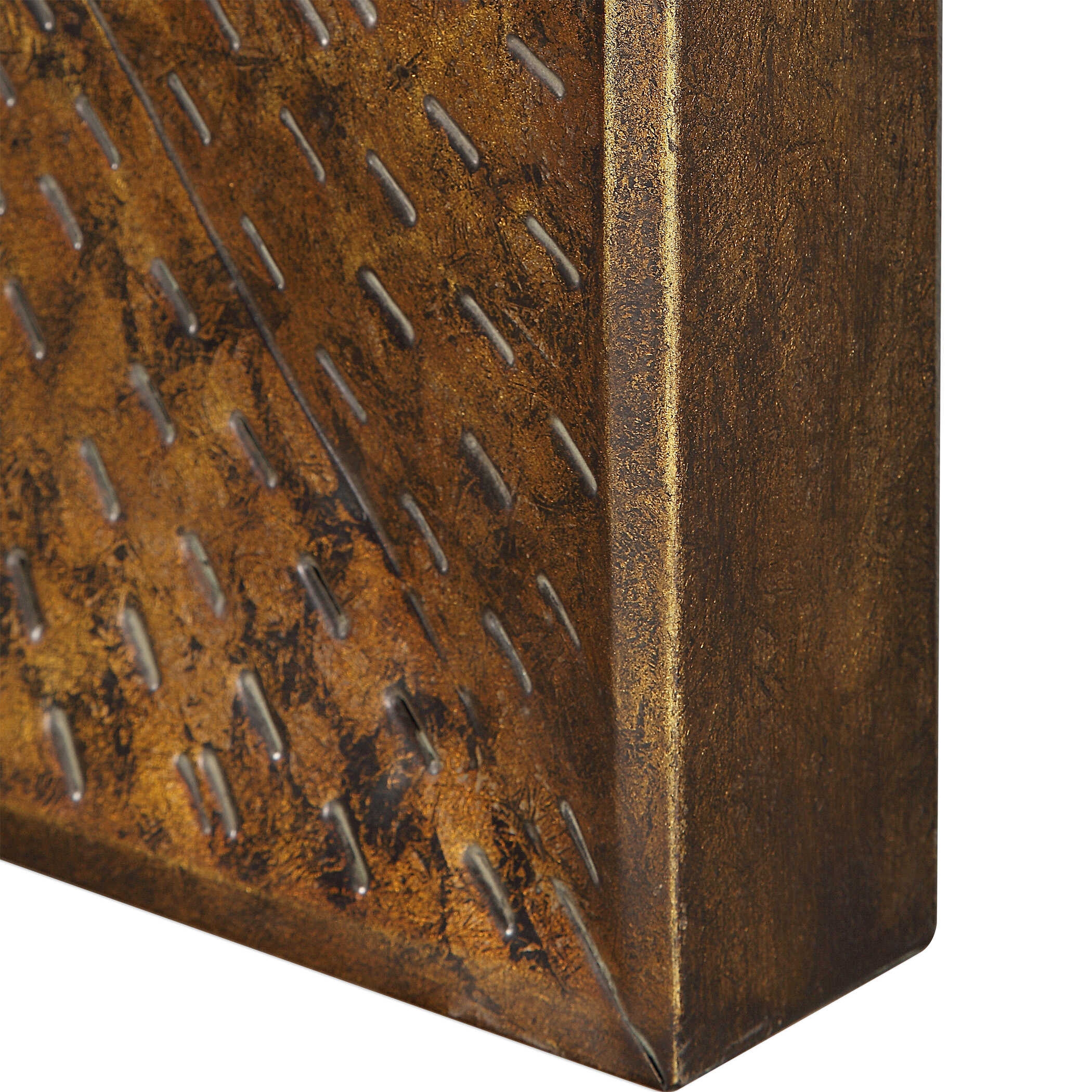 Uttermost Blaise Blaise Antiqued Bronze Wall Art