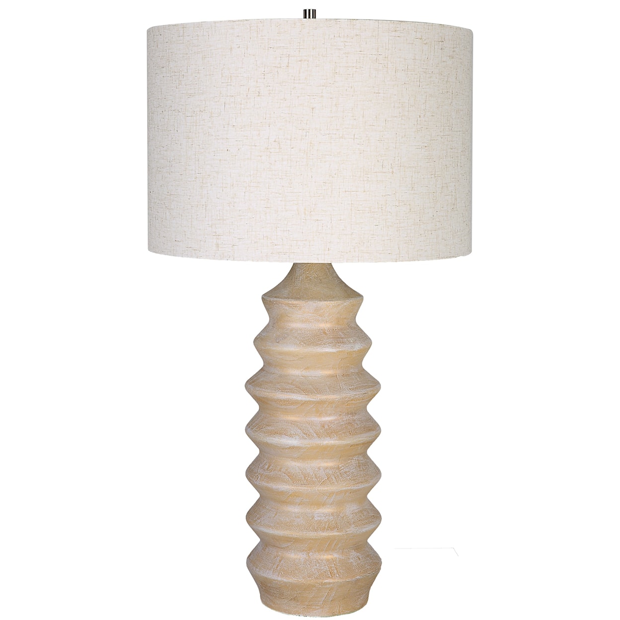 Uttermost Uplift Geometric Table Lamp