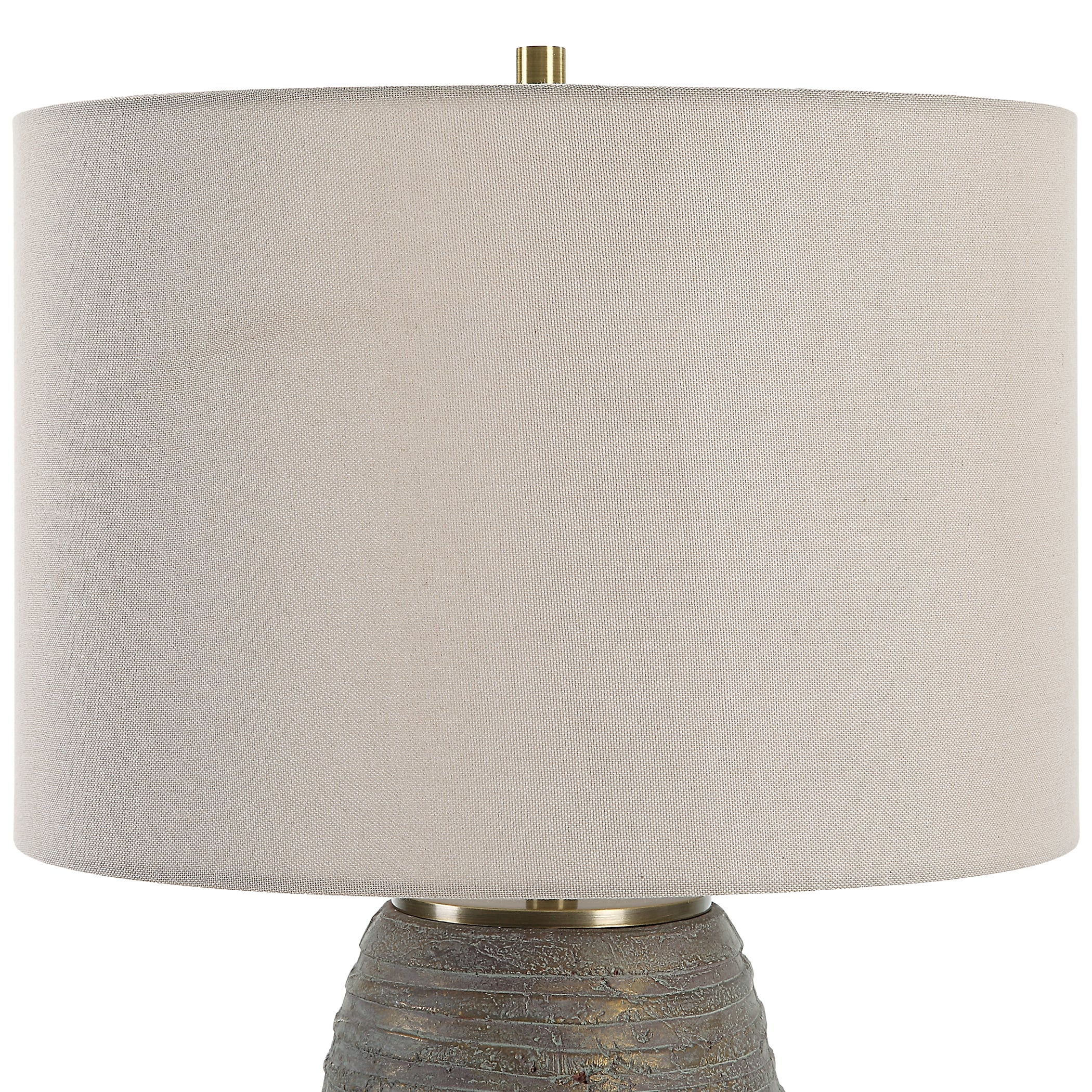 Gorda Bronze Ceramic Table Lamp