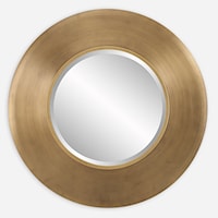 Contessa Round Gold Mirror