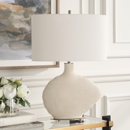 Duostacked Ceramic Table Lamp