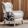 Uttermost Accent Furniture - Accent Chairs Chalina High Back Arm Chair