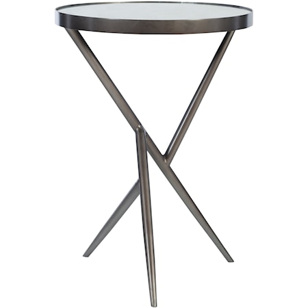 Absalom Round Accent Table