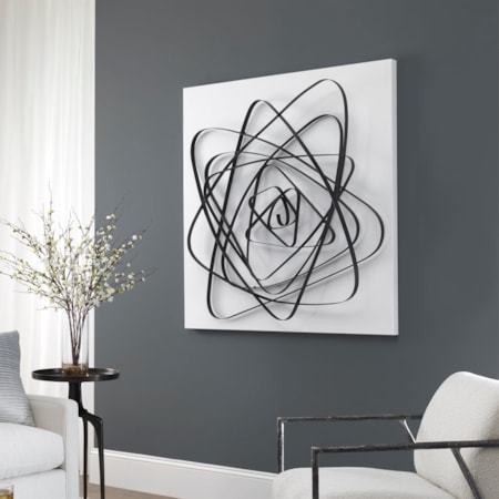 Nucleus Metal Modern Wall Decor