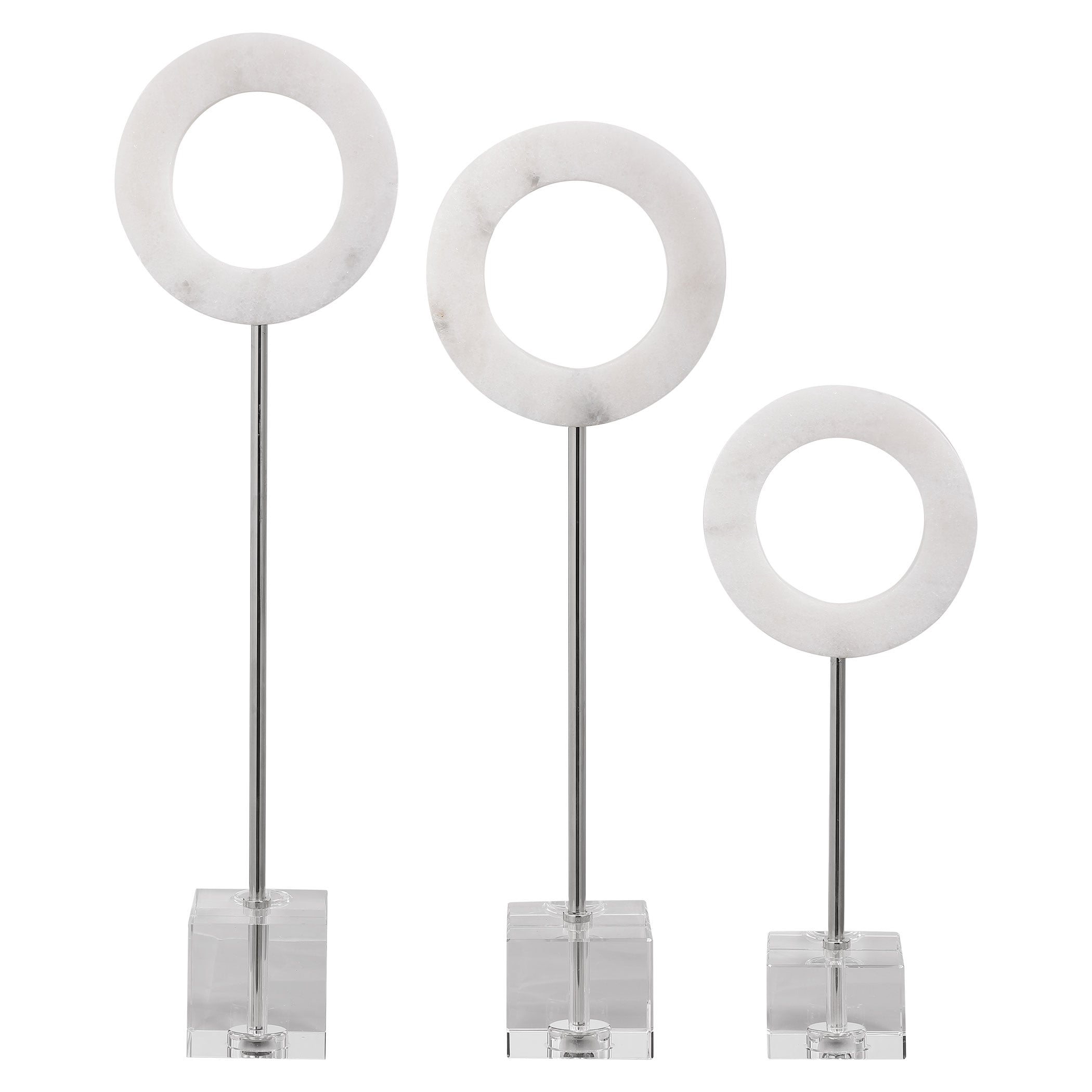 Toss Marble Rings, S/3