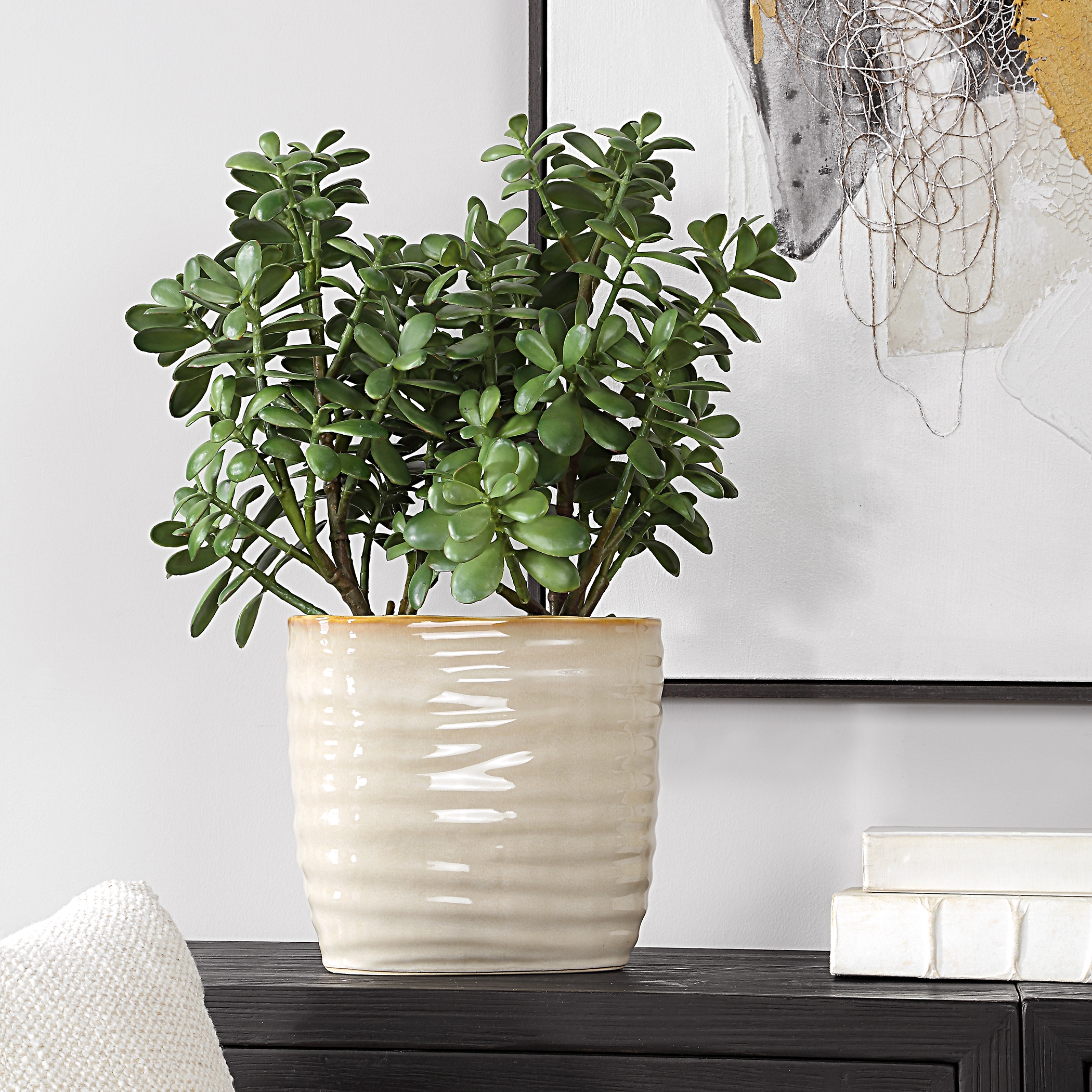 Uttermost Crassula Jade Crassula Jade Accent Plant