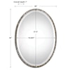 Uttermost Mirrors - Oval Annadel Oval Wall Mirror