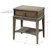 Uttermost Accent Furniture - Occasional Tables Hanford Weathered Accent Table