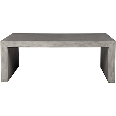 Aerina Modern Gray Coffee Table