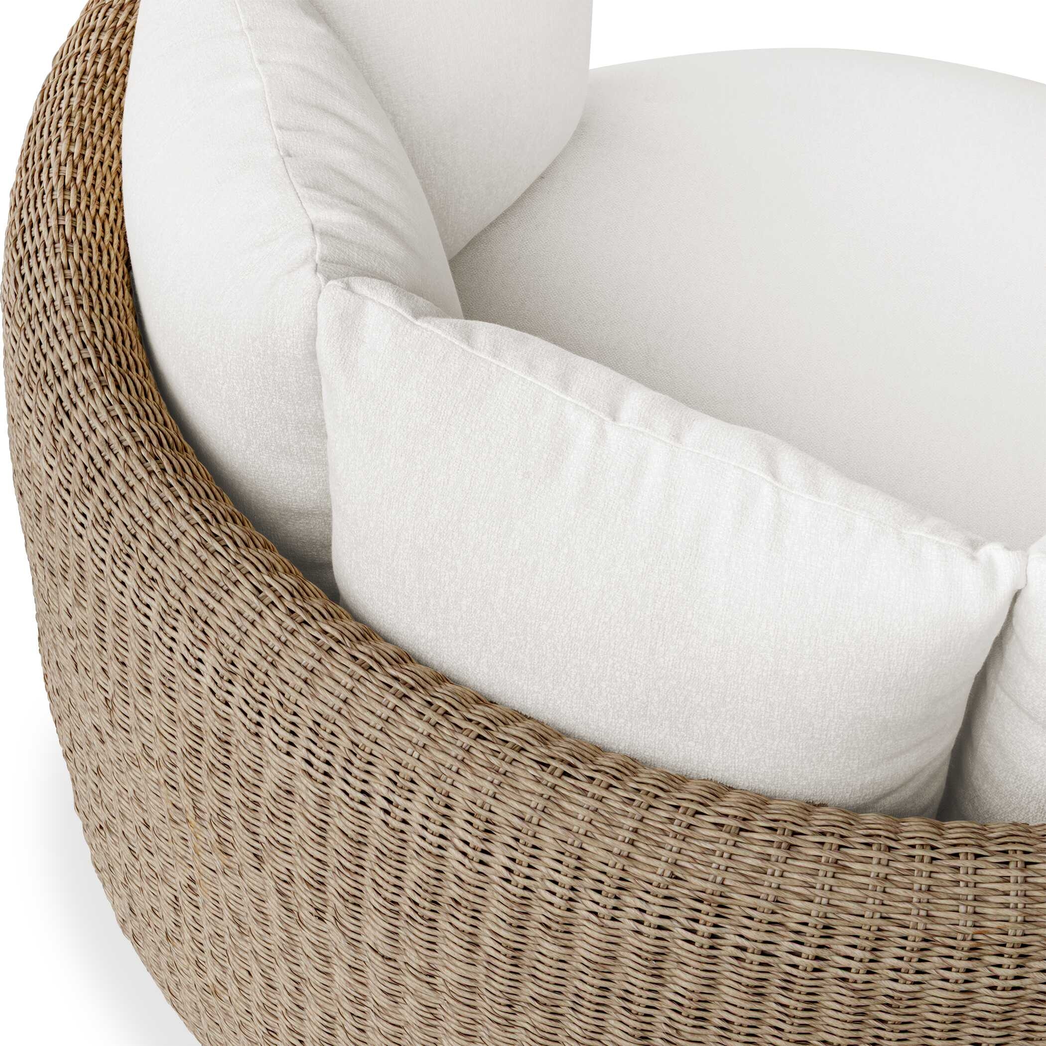 Uttermost Sunset Sunset Outdoor Round Swivel Day Bed