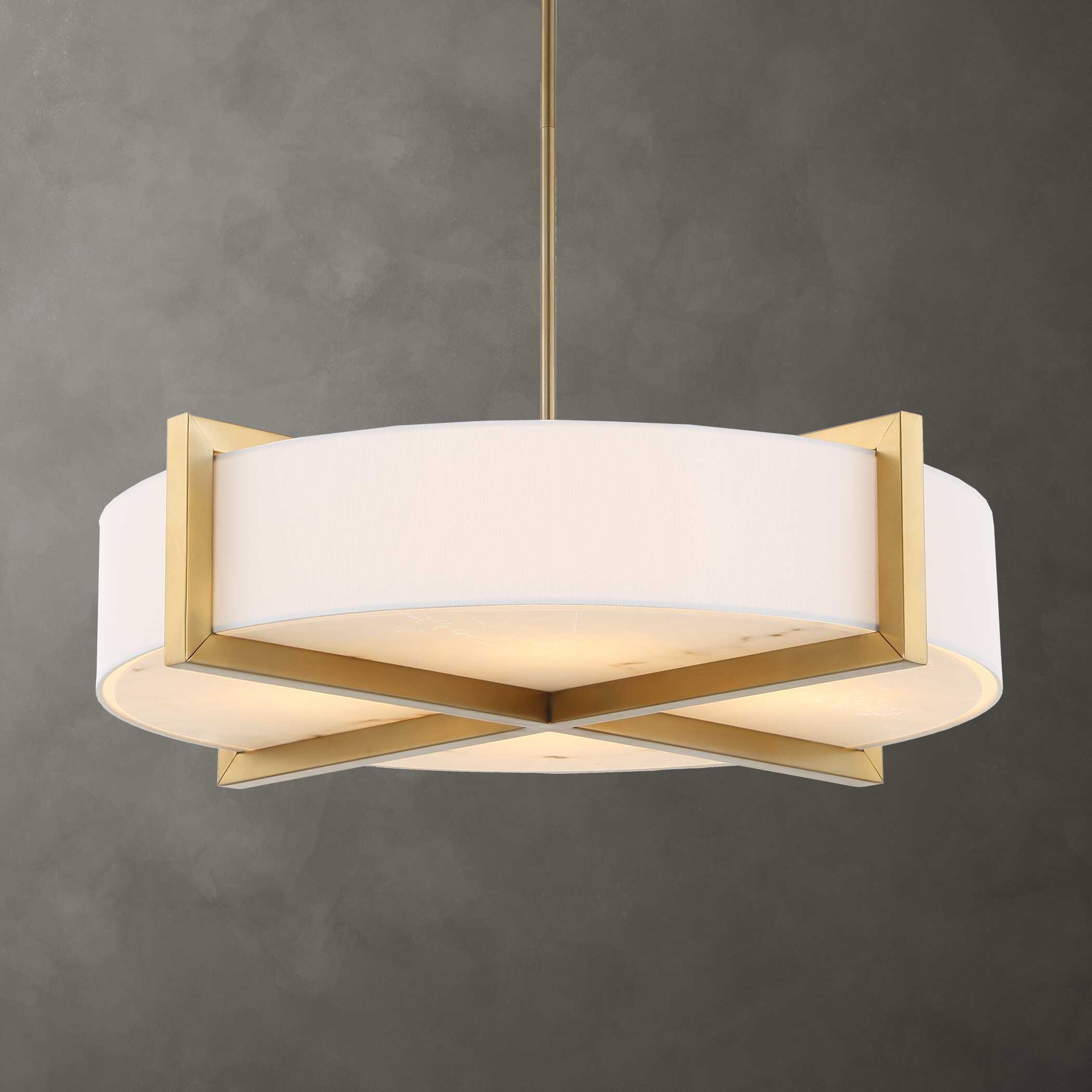 Cresson 4 Light Drum Pendant