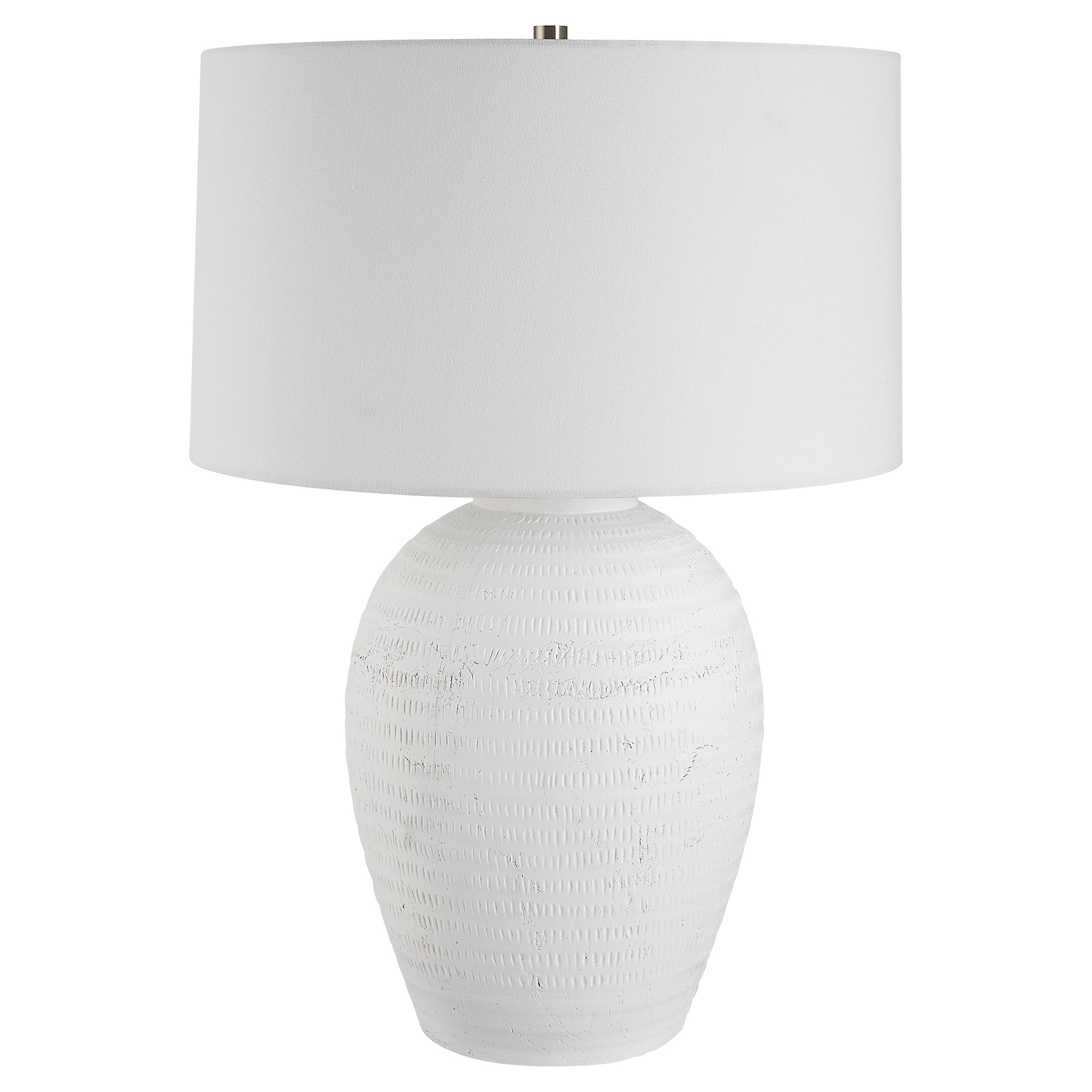 Reyna Chalk White Table Lamp