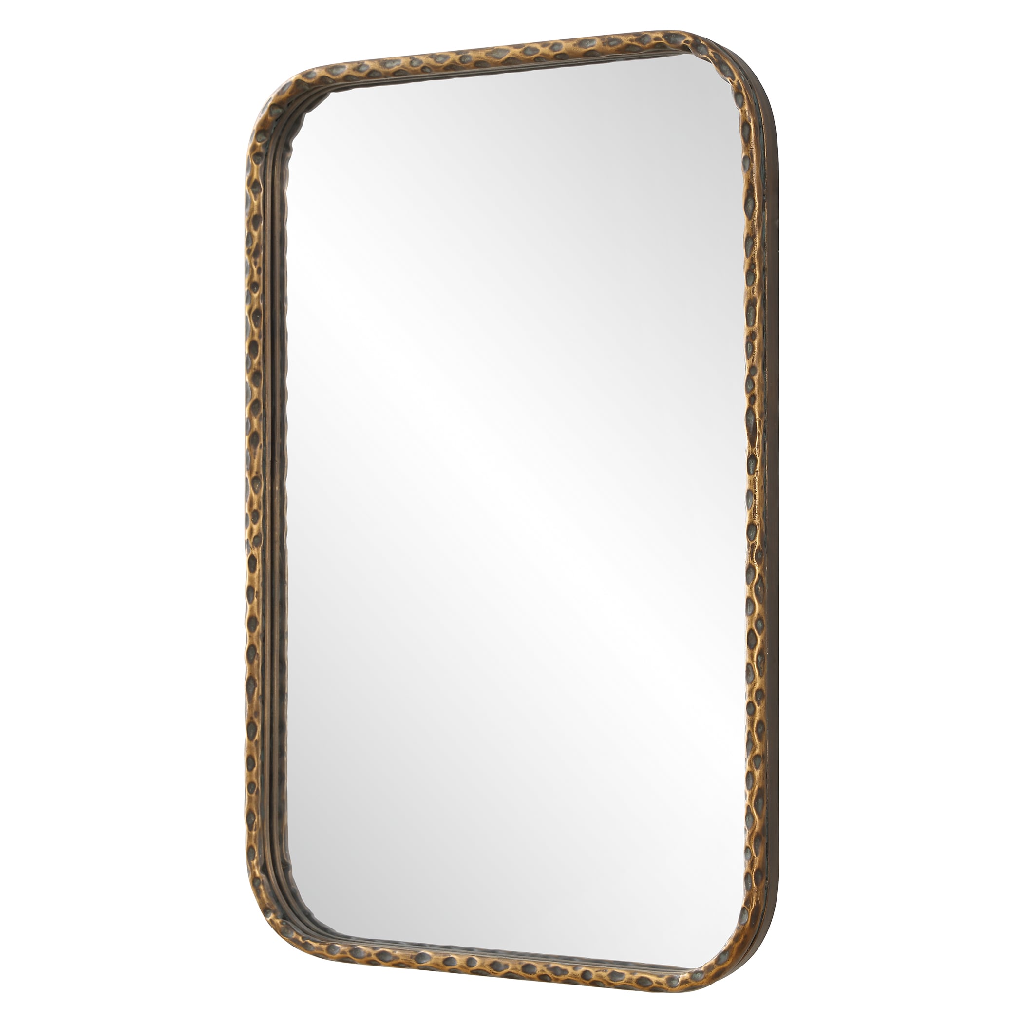 A Little Knotty Bronze Vanity Mirror