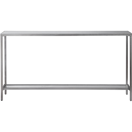 Hayley Silver Console Table