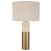 Uttermost Gravitas Gravitas Elegant Brass & Stone Lamp