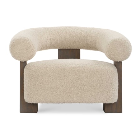 Lennox Shearling Accent Chair