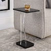 Uttermost Angle Angle Contemporary Accent Table