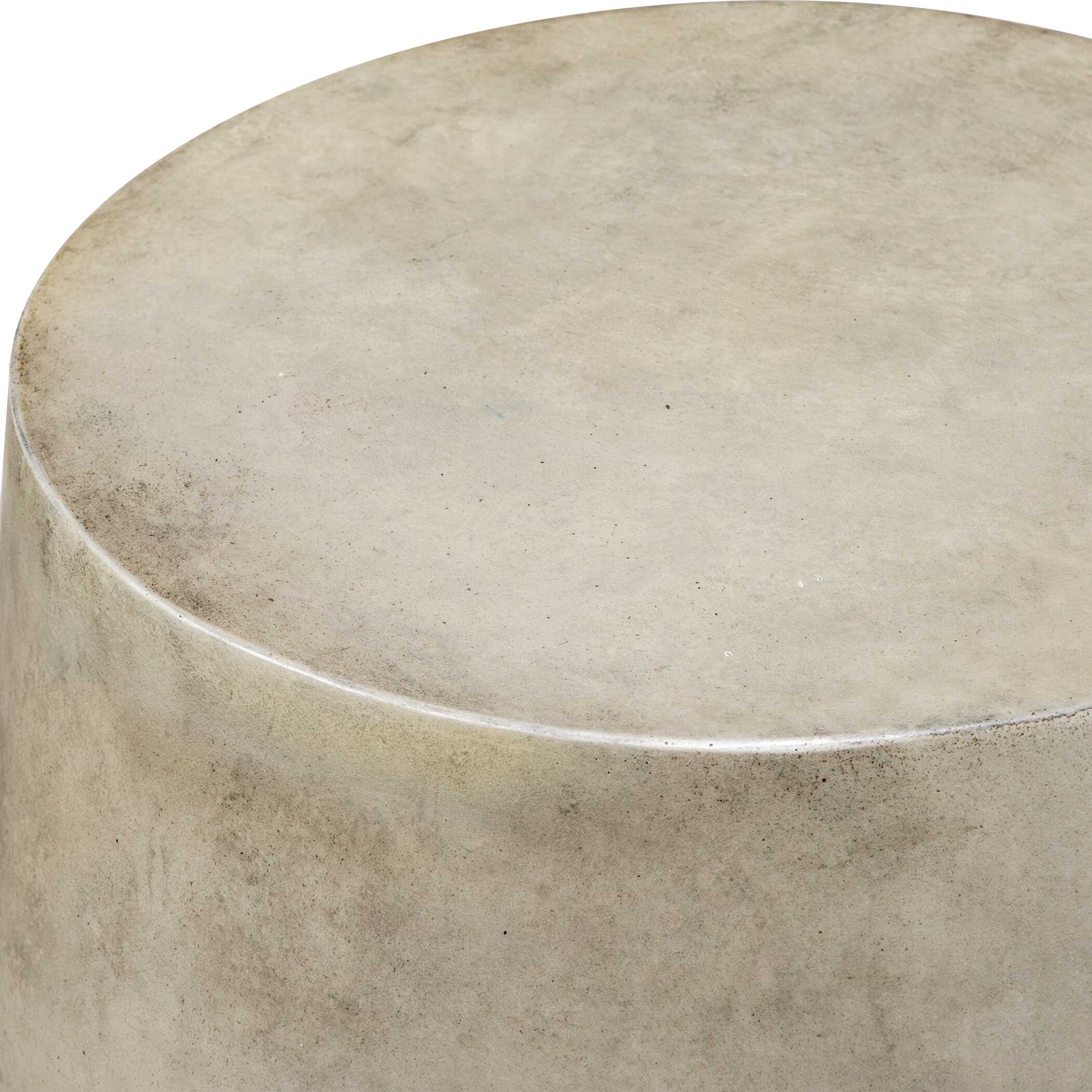 Uttermost Lithos Lithos Gray Outdoor Accent Table
