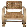 Uttermost Rehema Rehema Driftwood Accent Chair
