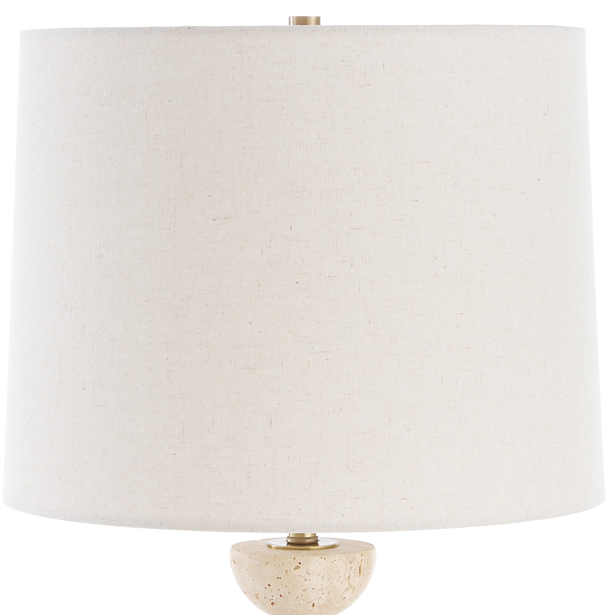 Hemisphere Brass Buffet Lamp