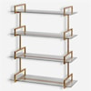 Uttermost Alternative Wall Decor Auley Gold Wall Shelf