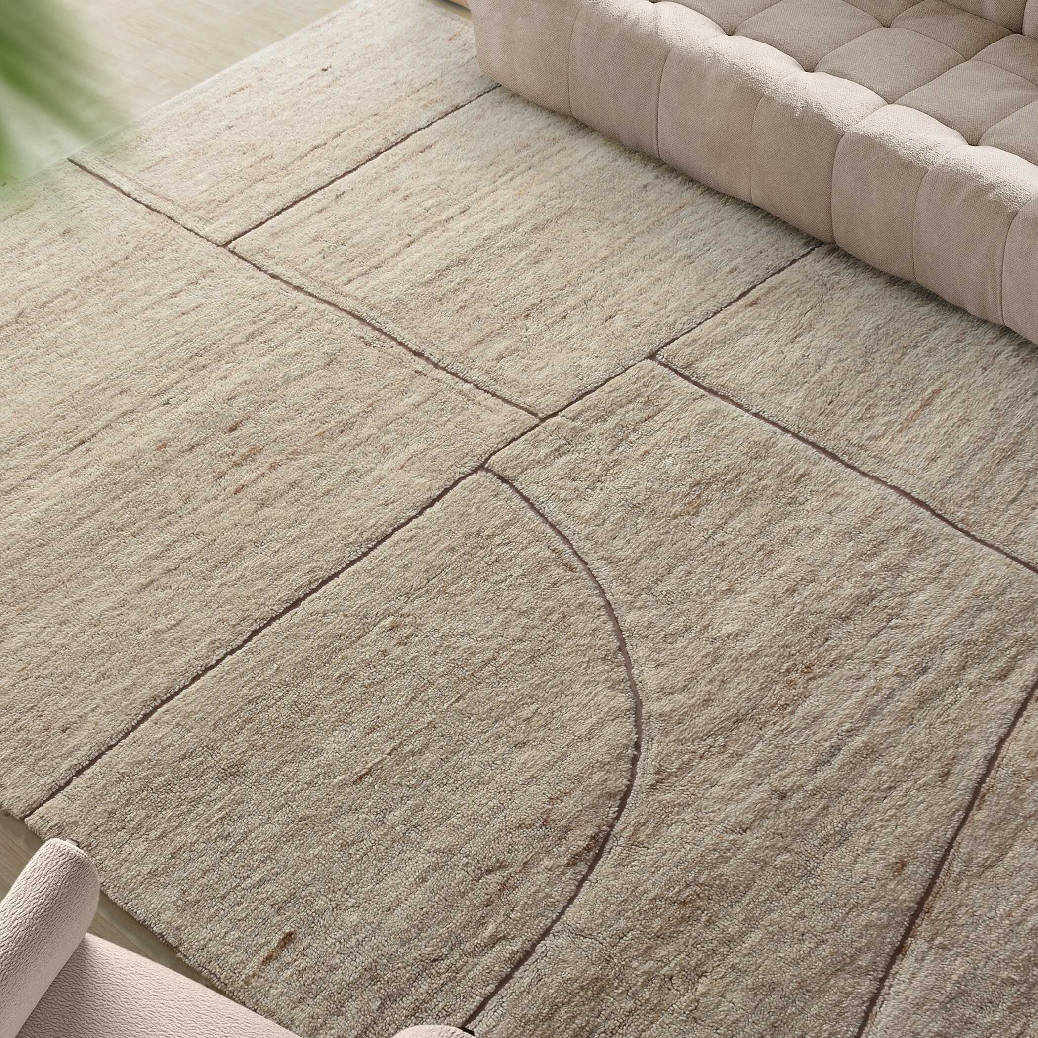 Kenyan Geometric 6 X 9 Rug