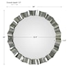 Uttermost Mirrors - Round Sabino Scalloped Round Mirror