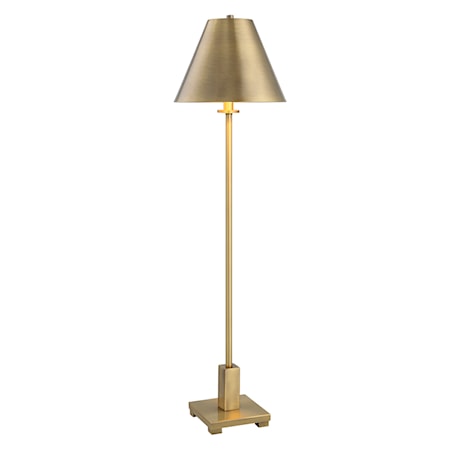 Pilot Brass Buffet Lamp