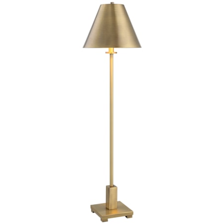 Pilot Brass Buffet Lamp